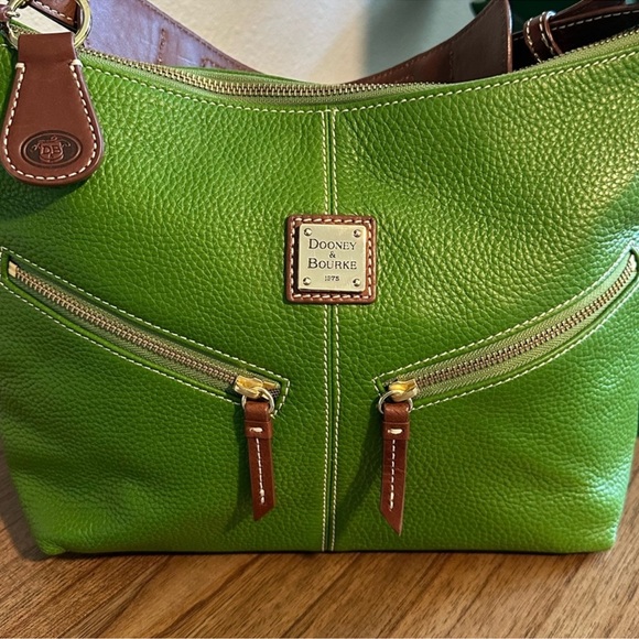Dooney & Bourke Green Hobo Bag - Like New! - Picture 7 of 13